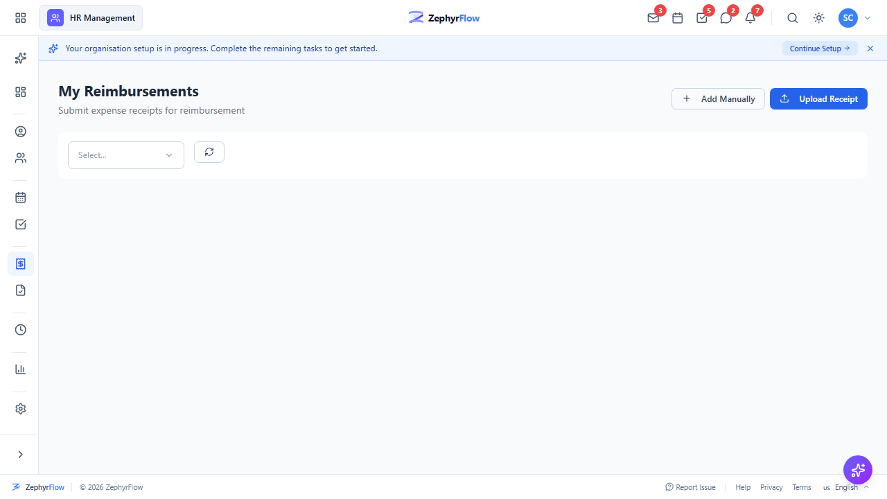 Reimbursement Workflows